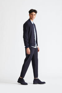 Heritage Collection  Charles Straight Trouser - Navy - June79NYC